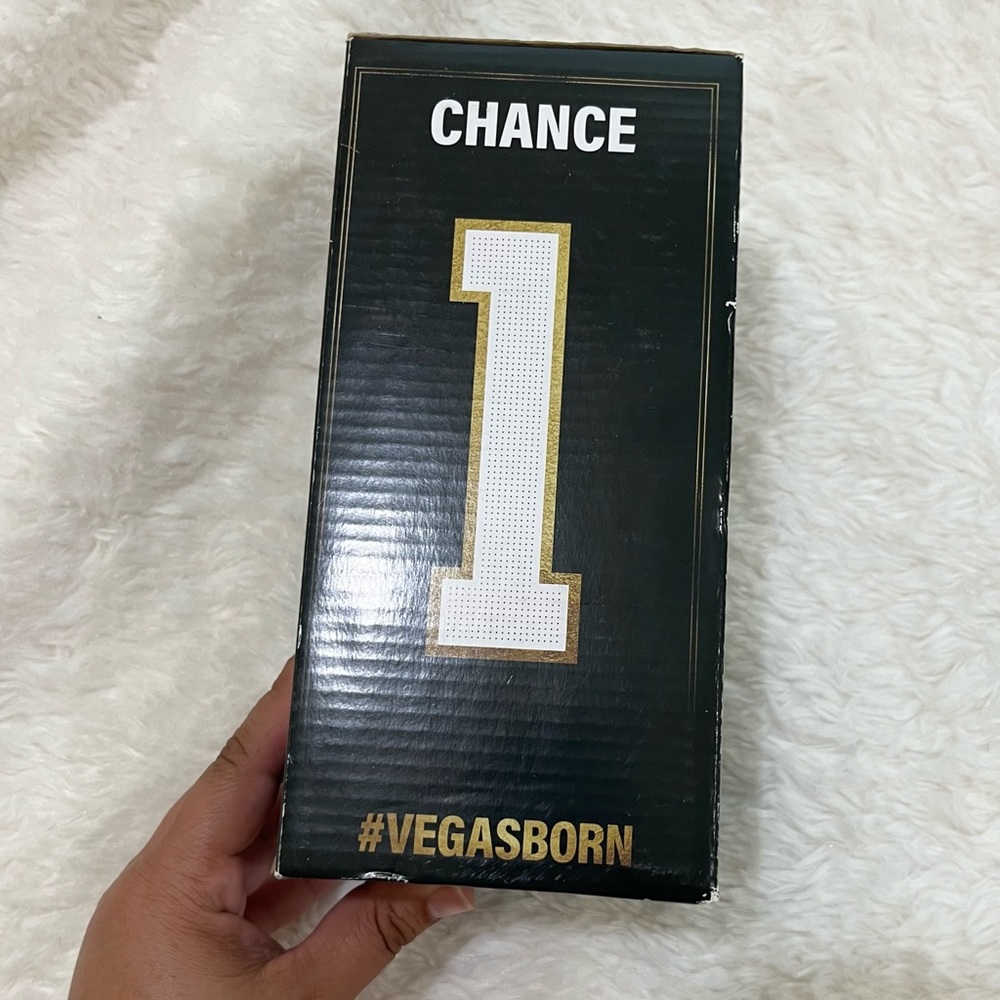 LAS VEGAS GOLDEN KNIGHTS CHANCE BOBBLEHEAD SGA MASCOT 2018 INAUGURAL SEASON - Picture 3 of 8